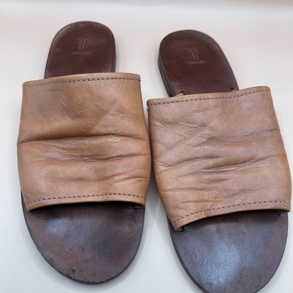 FRYE Leather Slides - Picture 8 of 11